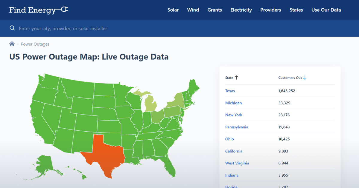 City of Lodi Electric Power Outage Map Live Outage Data